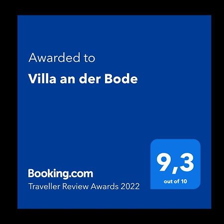 Villa An Der Bode Thale Zewnętrze zdjęcie