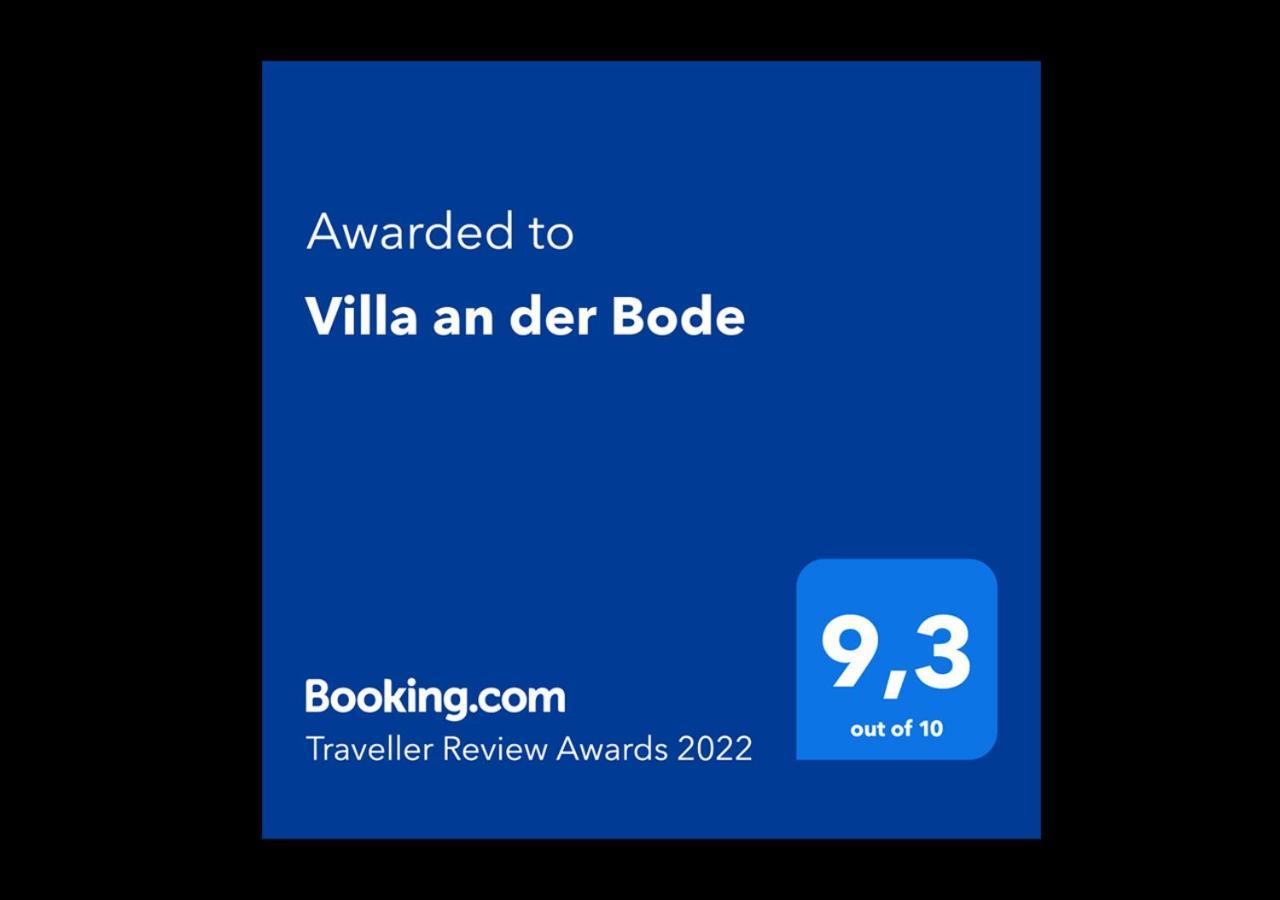Villa An Der Bode Thale Zewnętrze zdjęcie